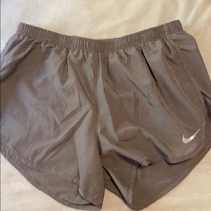 Gray Nike Running Shorts